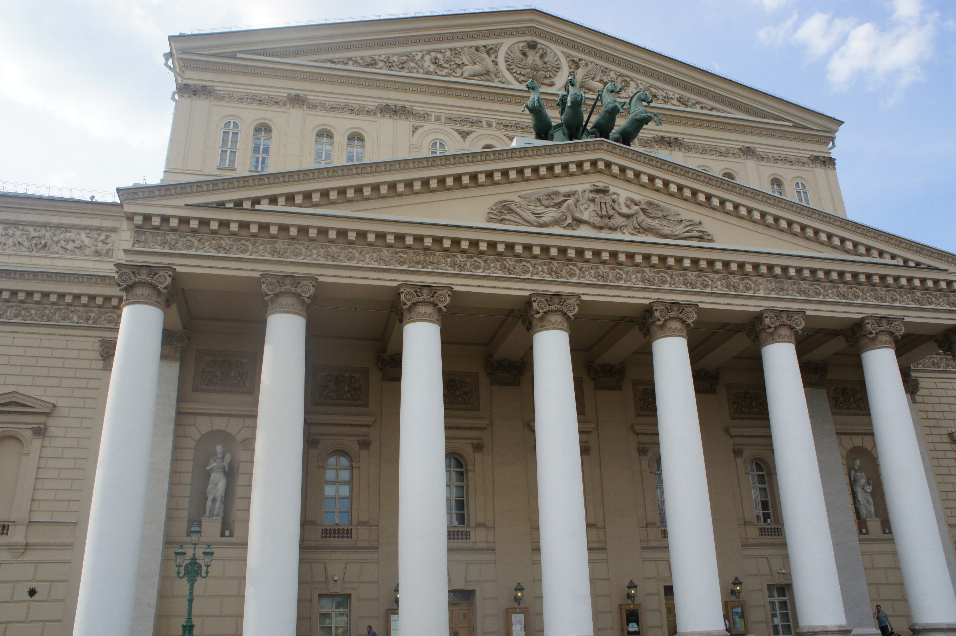 Exterior del Teatro Bolshoi