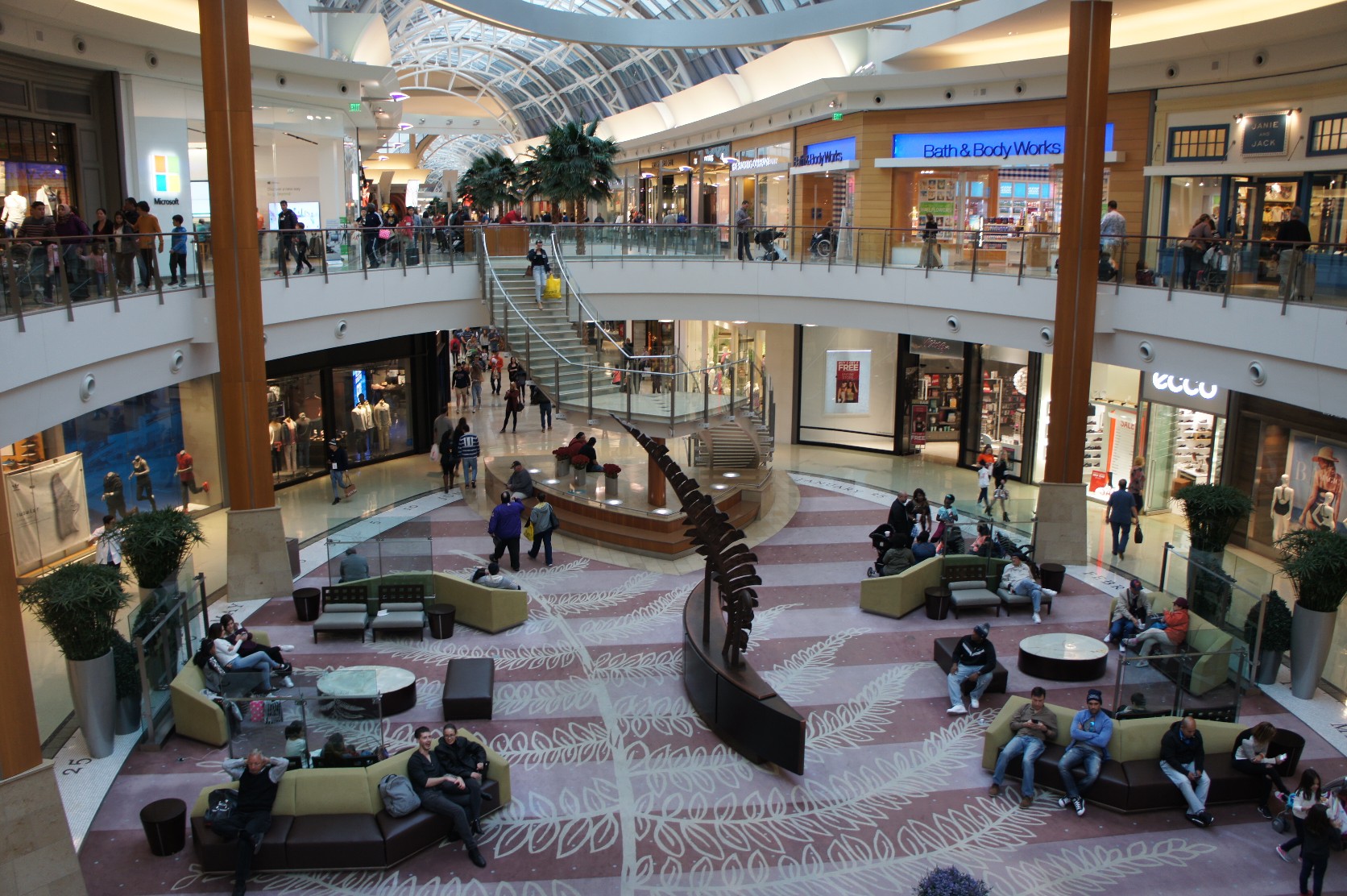 Orlando Florida, Mall at Millenia upscale shopping mall and popular tourist  destination Stock Photo - Alamy