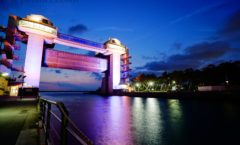 夜景的沼津超感光攝像頭①〜船舶配件聯繫與港口城市的83所地址 - 
